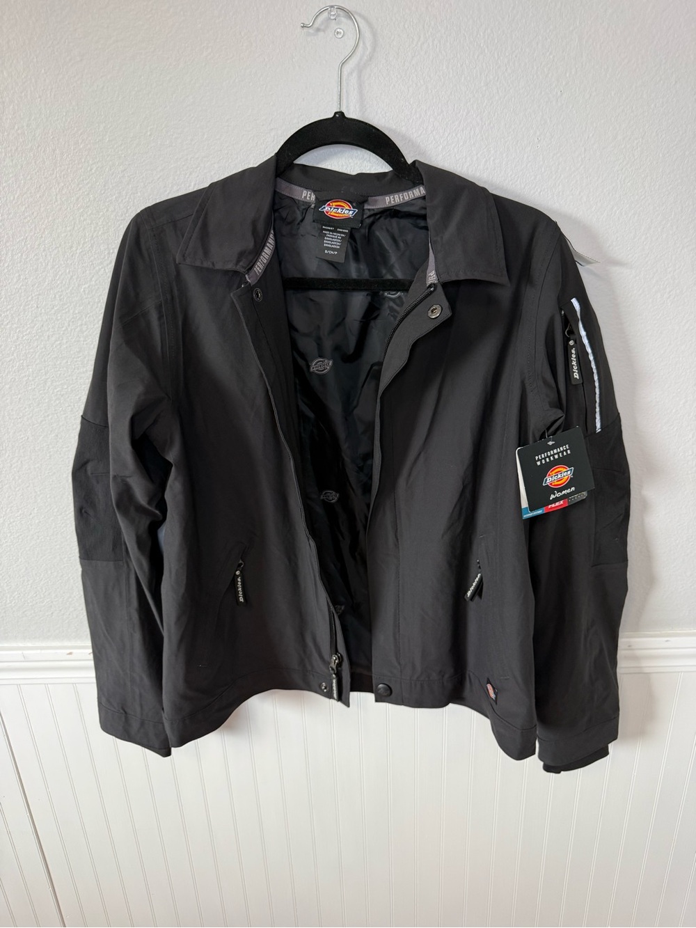 Dickies Black Lightweight Work Jacket